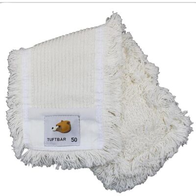 Neutralware Wischmopp Tuftbär GVS Klapphalter 16x54 cm (BxL) 50 % Baumwolle 50 % Polyester weiss, Reinigungsutensil, Weiss Neutralware Wischmopp Tuftbär GVS Klapphalter 16x54 cm (BxL) 50 % Baumwolle 50 % Polyester weiss, Reinigungsutensil, Weiss