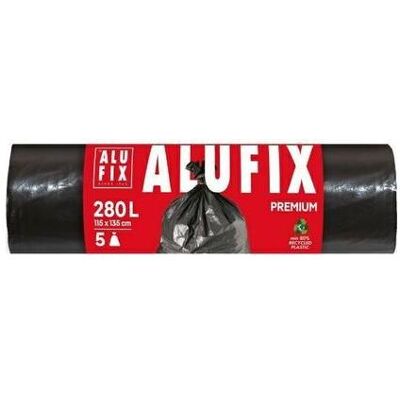 AluFix Trash Bags 280l A5 5162, Abfallsack, Schwarz AluFix Trash Bags 280l A5 5162, Abfallsack, Schwarz