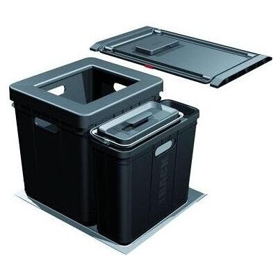 Franke - Kehrichtsystem -Sorter Serie 350 Composta - Schwarz Franke - Kehrichtsystem -Sorter Serie 350 Composta - Schwarz