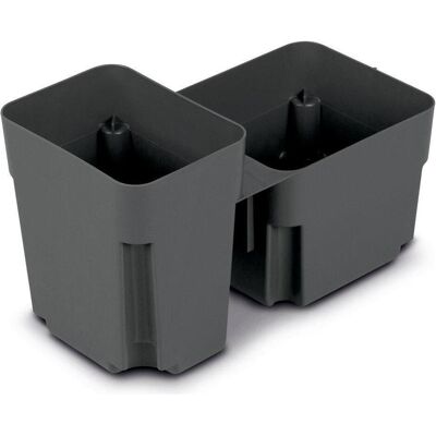 Müllex Grundschale 600 X-LINE, L, Abfalleimer, Schwarz Müllex Grundschale 600 X-LINE, L, Abfalleimer, Schwarz