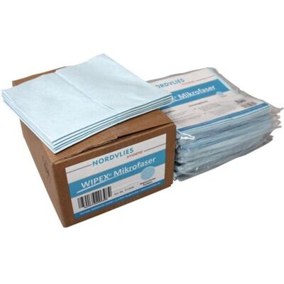 Wipex Mikrofaser-Wischtuch blau L400xB380ca. mm, Reinigungsutensil, Blau Wipex Mikrofaser-Wischtuch blau L400xB380ca. mm, Reinigungsutensil, Blau