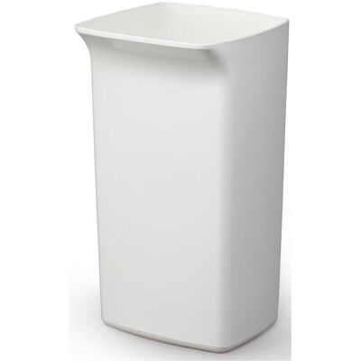 Durable Abfallbehälter Durabin, quadratisch, 40 L, weiss, Abfalleimer, Weiss Durable Abfallbehälter Durabin, quadratisch, 40 L, weiss, Abfalleimer, Weiss
