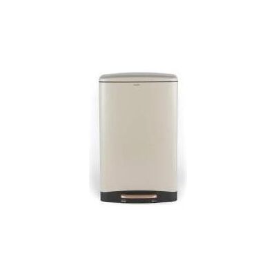 Salter BW14806 Pebble 50L Pedal Bin, Beige, Abfalleimer, Weiss, Beige Salter BW14806 Pebble 50L Pedal Bin, Beige, Abfalleimer, Weiss, Beige