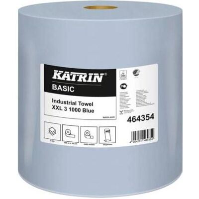 Katrin 485205 3-lagig, Haushaltspapier, Blau Katrin 485205 3-lagig, Haushaltspapier, Blau