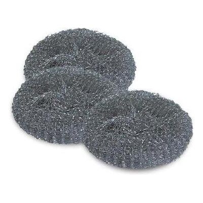 York Kristall Edelstahl-Mesh-Schrubber, Reinigungsutensil, Silber York Kristall Edelstahl-Mesh-Schrubber, Reinigungsutensil, Silber