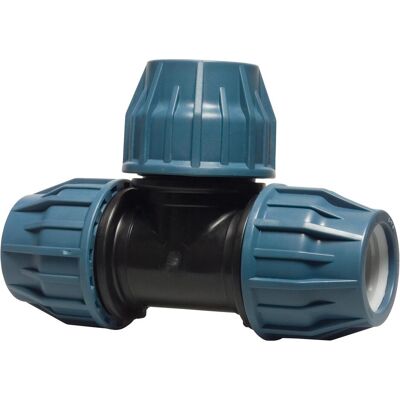 Magni, Rohrverbindungstechnik, Jason -230081- PP-Klemmkupplung T-Stück Ø 50 mm - DVGW zugelassen (T-Verbindung) Magni, Rohrverbindungstechnik, Jason -230081- PP-Klemmkupplung T-Stück Ø 50 mm - DVGW zugelassen (T-Verbindung)