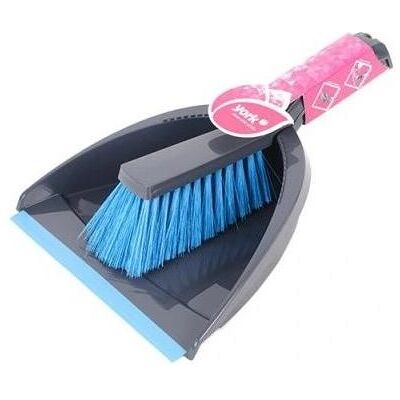 York ein Pinsel und eine Gummischaufel mit Gummiband, Reinigungsutensil York ein Pinsel und eine Gummischaufel mit Gummiband, Reinigungsutensil