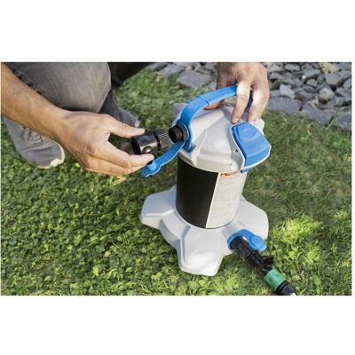 Unger HighFlow Reinwasserfilter, Reinwasser Glas- und Fensterreinigung, Reinigungsutensil, Blau, Schwarz, Grau Unger HighFlow Reinwasserfilter, Reinwasser Glas- und Fensterreinigung, Reinigungsutensil, Blau, Schwarz, Grau