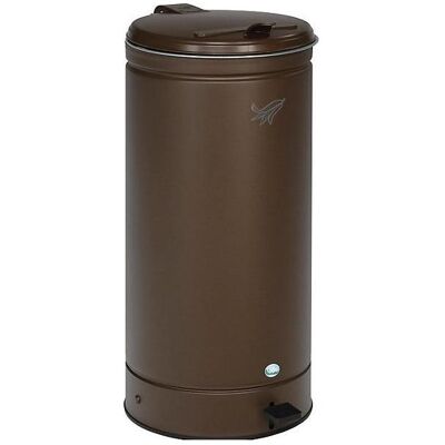 VAR Grossvolumiger Abfallsammler, Abfalleimer, Braun VAR Grossvolumiger Abfallsammler, Abfalleimer, Braun