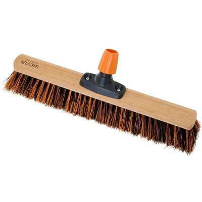 Siena Garden Südharzer Bauernbesen 40 cm Kunststoffhalter, Buche FSC 100 %, Reinigungsutensil, Grau, Orange, Schwarz Siena Garden Südharzer Bauernbesen 40 cm Kunststoffhalter, Buche FSC 100 %, Reinigungsutensil, Grau, Orange, Schwarz