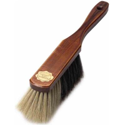 Bümag Handfeger Besteckung reines Rossschweifhaar, 45 g, 29 cm, Reinigungsutensil, Braun Bümag Handfeger Besteckung reines Rossschweifhaar, 45 g, 29 cm, Reinigungsutensil, Braun