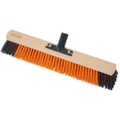 Siena Garden Saalbesen Elaston 40 cm Kraftpaket, Buche FSC 100 %, Reinigungsutensil, Orange, Schwarz, Braun Siena Garden Saalbesen Elaston 40 cm Kraftpaket, Buche FSC 100 %, Reinigungsutensil, Orange, Schwarz, Braun