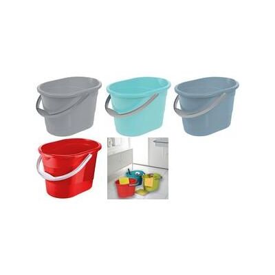 keeeper Putzeimer ""thies"", oval, 13 Liter, nordic-grey ergonomisch geformter Kunststoff-Henkel, Griffmulde, Reinigungsutensil, Grau keeeper Putzeimer ""thies"", oval, 13 Liter, nordic-grey ergonomisch geformter Kunststoff-Henkel, Griffmulde, Reinigungsutensil, Grau