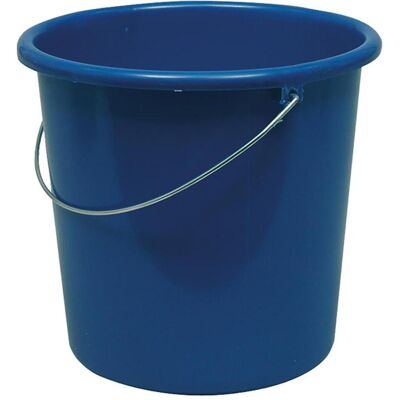 Webstar Eimer Kunststoff rund 10L blau, Abfalleimer, Blau Webstar Eimer Kunststoff rund 10L blau, Abfalleimer, Blau