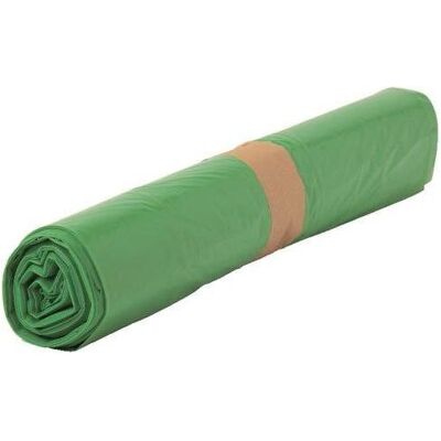 Müllsäcke 50 L Grün PE (Polyethylen) 35 Mikron, Abfallsack, Grün Müllsäcke 50 L Grün PE (Polyethylen) 35 Mikron, Abfallsack, Grün