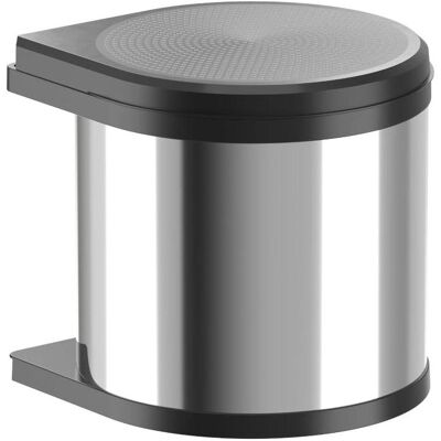 Hailo Mono Schwenkeimer 3512031, Abfalleimer, Silber Hailo Mono Schwenkeimer 3512031, Abfalleimer, Silber