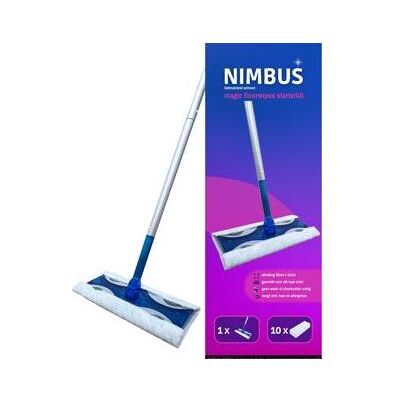 Nimbus Magic Bodenwischer Starterkit, Reinigungsutensil, Blau, Grau Nimbus Magic Bodenwischer Starterkit, Reinigungsutensil, Blau, Grau