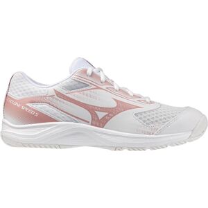Mizuno, Damen, Hallenschuhe, Cyclone Speed 5 Damen (39), Weiss, Pink Mizuno, Damen, Hallenschuhe, Cyclone Speed 5 Damen (39), Weiss, Pink