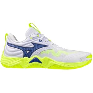 Mizuno, Unisex, Hallenschuhe, Wave Momentum Elite (44.5), Weiss, Gelb Mizuno, Unisex, Hallenschuhe, Wave Momentum Elite (44.5), Weiss, Gelb