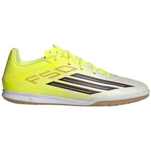 Adidas Herren, Fussballschuhe, F50 Club Indoor (40 2/3), Weiss, Schwarz, Gelb Adidas Herren, Fussballschuhe, F50 Club Indoor (40 2/3), Weiss, Schwarz, Gelb