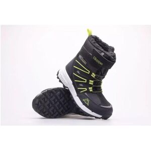 Kappa, Jungen, Sneakers, Floki Tex Kinderschuhe Schwarz-Limette 260975K 1133, Schwarz, Grün, (33) Kappa, Jungen, Sneakers, Floki Tex Kinderschuhe Schwarz-Limette 260975K 1133, Schwarz, Grün, (33)