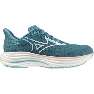 Mizuno, Damen, Laufschuhe, Wave Rider 29 - Laufschuhe - Damen (40.5), Weiss, Rosa, Blau Mizuno, Damen, Laufschuhe, Wave Rider 29 - Laufschuhe - Damen (40.5), Weiss, Rosa, Blau