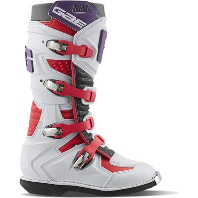 Gaerne, Motorradschuhe, Cross/Enduro Stiefel Junior/Kinder Modell Gx-J Weiss/Rot/Lila Farbe Weiss/Rot/Lila Grösse 38 (Jungen, Mädchen, 38) Gaerne, Motorradschuhe, Cross/Enduro Stiefel Junior/Kinder Modell Gx-J Weiss/Rot/Lila Farbe Weiss/Rot/Lila Grösse 38 (Jungen, Mädchen, 38)