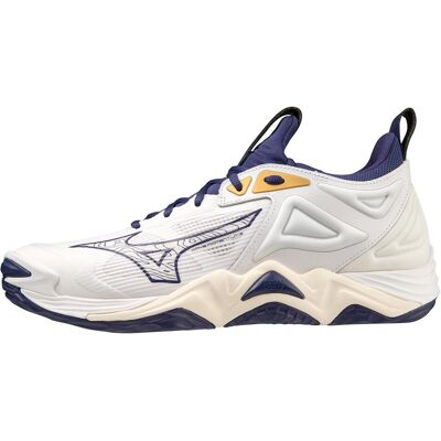 Mizuno, Unisex, Hallenschuhe, Wave Momentum 3 UX (46), Weiss Mizuno, Unisex, Hallenschuhe, Wave Momentum 3 UX (46), Weiss
