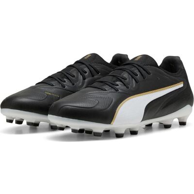 Puma Unisex, Fussballschuhe, KING 20 ULTIMATE FG/AG (42.5), Gold, Weiss, Schwarz Puma Unisex, Fussballschuhe, KING 20 ULTIMATE FG/AG (42.5), Gold, Weiss, Schwarz