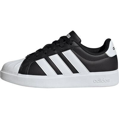 Adidas Jungen, Sneakers, Streettalk J - cblack/ftwwht/ftwwht, Weiss, Schwarz, Grau, (36.5, 37) Adidas Jungen, Sneakers, Streettalk J - cblack/ftwwht/ftwwht, Weiss, Schwarz, Grau, (36.5, 37)