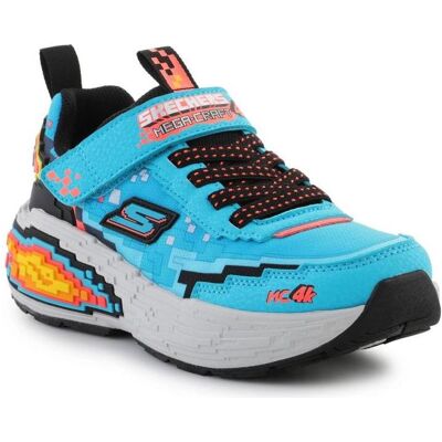 Skechers, Jungen, Sneakers, Mega-Craft 4K Kinderschuhe, Mehrfarbig, Schwarz, Türkis, (28.5) Skechers, Jungen, Sneakers, Mega-Craft 4K Kinderschuhe, Mehrfarbig, Schwarz, Türkis, (28.5)