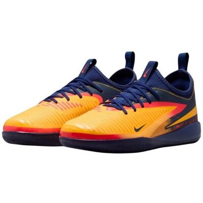 Nike, Jungen, Fussballschuhe, 6 Low Academy Erling Haaland (37.5), Blau, Gelb, Orange Nike, Jungen, Fussballschuhe, 6 Low Academy Erling Haaland (37.5), Blau, Gelb, Orange