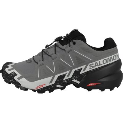 Salomon, Herren, Laufschuhe, Speedcross 6 Wide - 59885 (49 1/3), Grau Salomon, Herren, Laufschuhe, Speedcross 6 Wide - 59885 (49 1/3), Grau