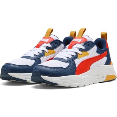 Puma Jungen, Sneakers, Trinity Lite Jr, Blau, Weiss, Rot, (37.5) Puma Jungen, Sneakers, Trinity Lite Jr, Blau, Weiss, Rot, (37.5)