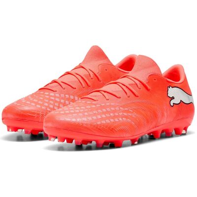 Puma Unisex, Fussballschuhe, Future 9 Match Fusion mg (39), Mehrfarbig, Rot, Weiss, Schwarz, Silber Puma Unisex, Fussballschuhe, Future 9 Match Fusion mg (39), Mehrfarbig, Rot, Weiss, Schwarz, Silber