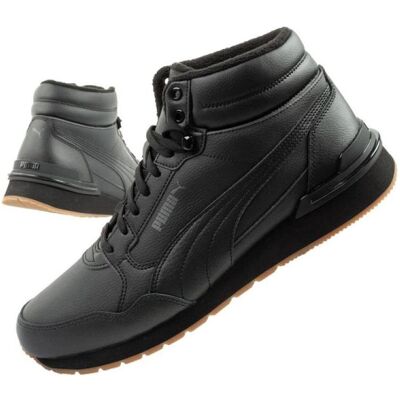 Puma Herren, Sneakers, ST Runner v4 Mid Herren Sportschuhe, Schwarz, (42.5) Puma Herren, Sneakers, ST Runner v4 Mid Herren Sportschuhe, Schwarz, (42.5)