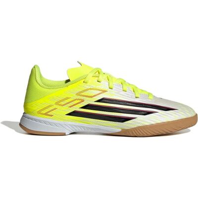 Adidas Jungen, Fussballschuhe, F50 League In J - tesoye/cblack/lucred (33), Weiss, Schwarz, Gelb Adidas Jungen, Fussballschuhe, F50 League In J - tesoye/cblack/lucred (33), Weiss, Schwarz, Gelb