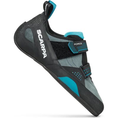 Herren, Kletterschuhe, Kletterschuhe Scarpa Force - conifer/azure (37.5), Blau Herren, Kletterschuhe, Kletterschuhe Scarpa Force - conifer/azure (37.5), Blau