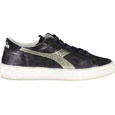 Diadora, Damen, Sneakers, Damen Sportschuhe Schwarz, Blau, Schwarz, (35.5) Diadora, Damen, Sneakers, Damen Sportschuhe Schwarz, Blau, Schwarz, (35.5)