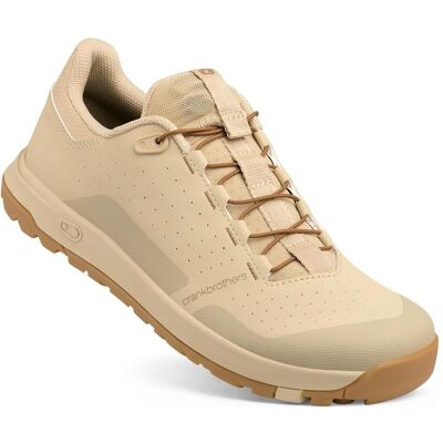 Crankbrothers, Herren, Veloschuhe, Stamp Trail Schuh, Speedlace, sand/brown/gum, 46.5 (EU) 12.5 (US) (46.5), Beige, Braun Crankbrothers, Herren, Veloschuhe, Stamp Trail Schuh, Speedlace, sand/brown/gum, 46.5 (EU) 12.5 (US) (46.5), Beige, Braun