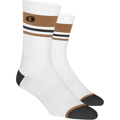 Crankbrothers, Unisex, Sportsocken, Trail Splatter (42, 43, 44, 45, 46, 47), Schwarz, Braun, Weiss Crankbrothers, Unisex, Sportsocken, Trail Splatter (42, 43, 44, 45, 46, 47), Schwarz, Braun, Weiss