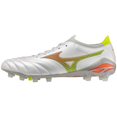 Mizuno, Unisex, Fussballschuhe, Morelia Neo V ss Japan Fg (42), Orange, Weiss Mizuno, Unisex, Fussballschuhe, Morelia Neo V ss Japan Fg (42), Orange, Weiss