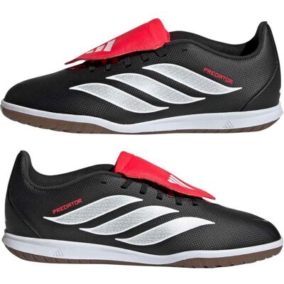 Adidas Jungen, Fussballschuhe, Predator 26 Club FT Indoor (36 2/3), Rot, Schwarz, Weiss Adidas Jungen, Fussballschuhe, Predator 26 Club FT Indoor (36 2/3), Rot, Schwarz, Weiss