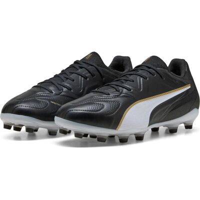 Puma Herren, Fussballschuhe, KING 20 PRO FG/AG (46), Gold, Weiss, Schwarz Puma Herren, Fussballschuhe, KING 20 PRO FG/AG (46), Gold, Weiss, Schwarz
