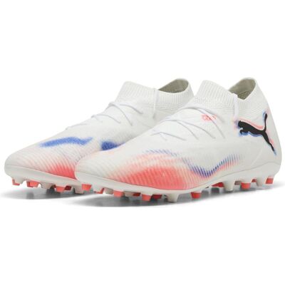 Puma Unisex, Fussballschuhe, Future 8 Match mg (43), Rot, Weiss, Schwarz Puma Unisex, Fussballschuhe, Future 8 Match mg (43), Rot, Weiss, Schwarz