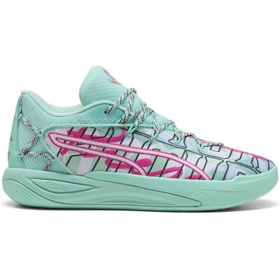 Puma Damen, Hallenschuhe, Stewie 4 Timeless (41), Grün Puma Damen, Hallenschuhe, Stewie 4 Timeless (41), Grün