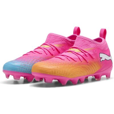 Puma Unisex, Fussballschuhe, FUTURE 9 MATCH FG/AG Jr (30), Weiss, Pink, Türkis Puma Unisex, Fussballschuhe, FUTURE 9 MATCH FG/AG Jr (30), Weiss, Pink, Türkis