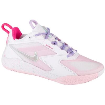 Nike, Damen, Hallenschuhe, Zoom Hyperace 3 SE Schuhe für Damen (44.5), Weiss, Pink Nike, Damen, Hallenschuhe, Zoom Hyperace 3 SE Schuhe für Damen (44.5), Weiss, Pink