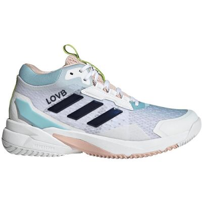 Adidas Damen, Hallenschuhe, Crazyflight 6 Mid Damen (40), Weiss Adidas Damen, Hallenschuhe, Crazyflight 6 Mid Damen (40), Weiss