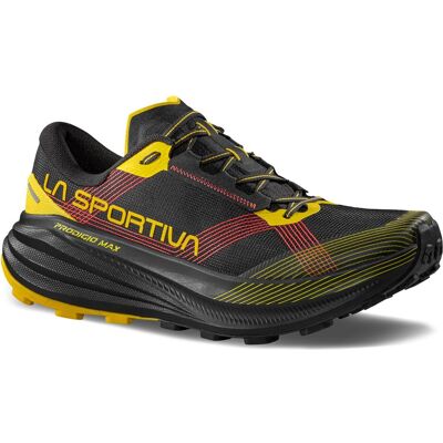 La Sportiva, Herren, Laufschuhe, Prodigio Max (45), Schwarz, Gelb, Mehrfarbig La Sportiva, Herren, Laufschuhe, Prodigio Max (45), Schwarz, Gelb, Mehrfarbig